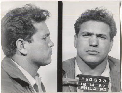Emmy Tucci Mugshot - Arrested on 12/14/1963 for Being a Proprietor of a Gambling House