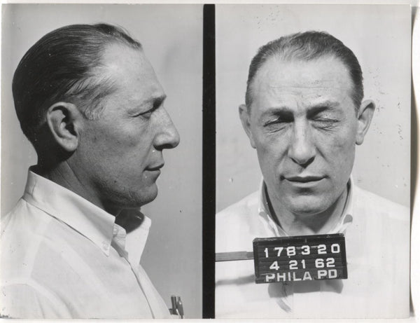 James Lardoni Mugshot - Arrested on 4/21/1962 for Being a Common Gambler