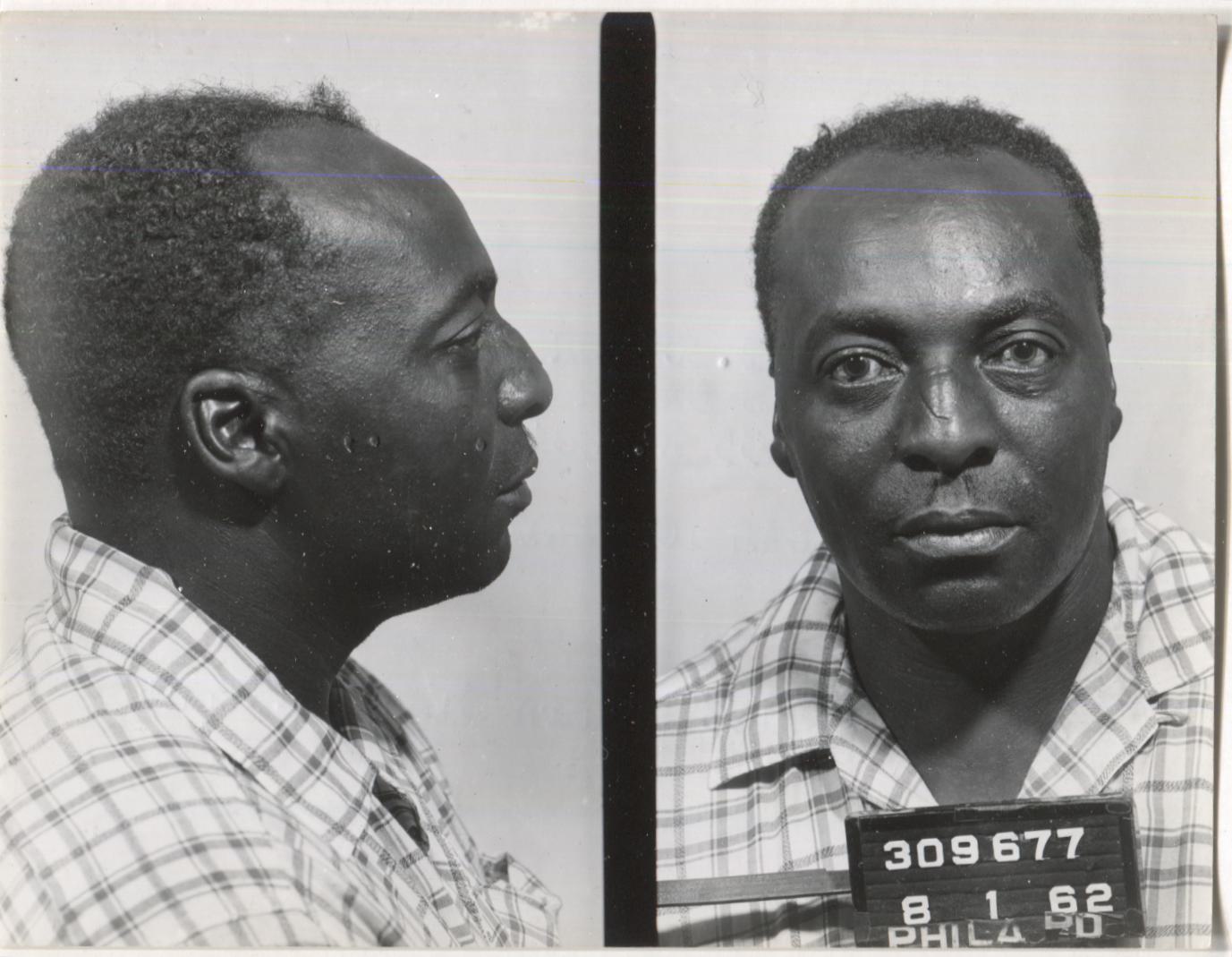 James T. Gager Mugshot - Arrested on 8/1/1962 for Illegal Lottery