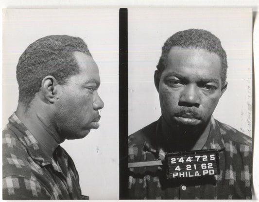 Raymond L. Wilson Mugshot - Arrested on 4/21/1962 for Illegal Lottery