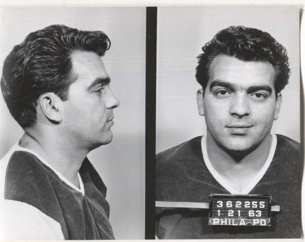 Anthony DeCicco Mugshot - Arrested on 1/21/1963 for Being a Gambling House Proprietor