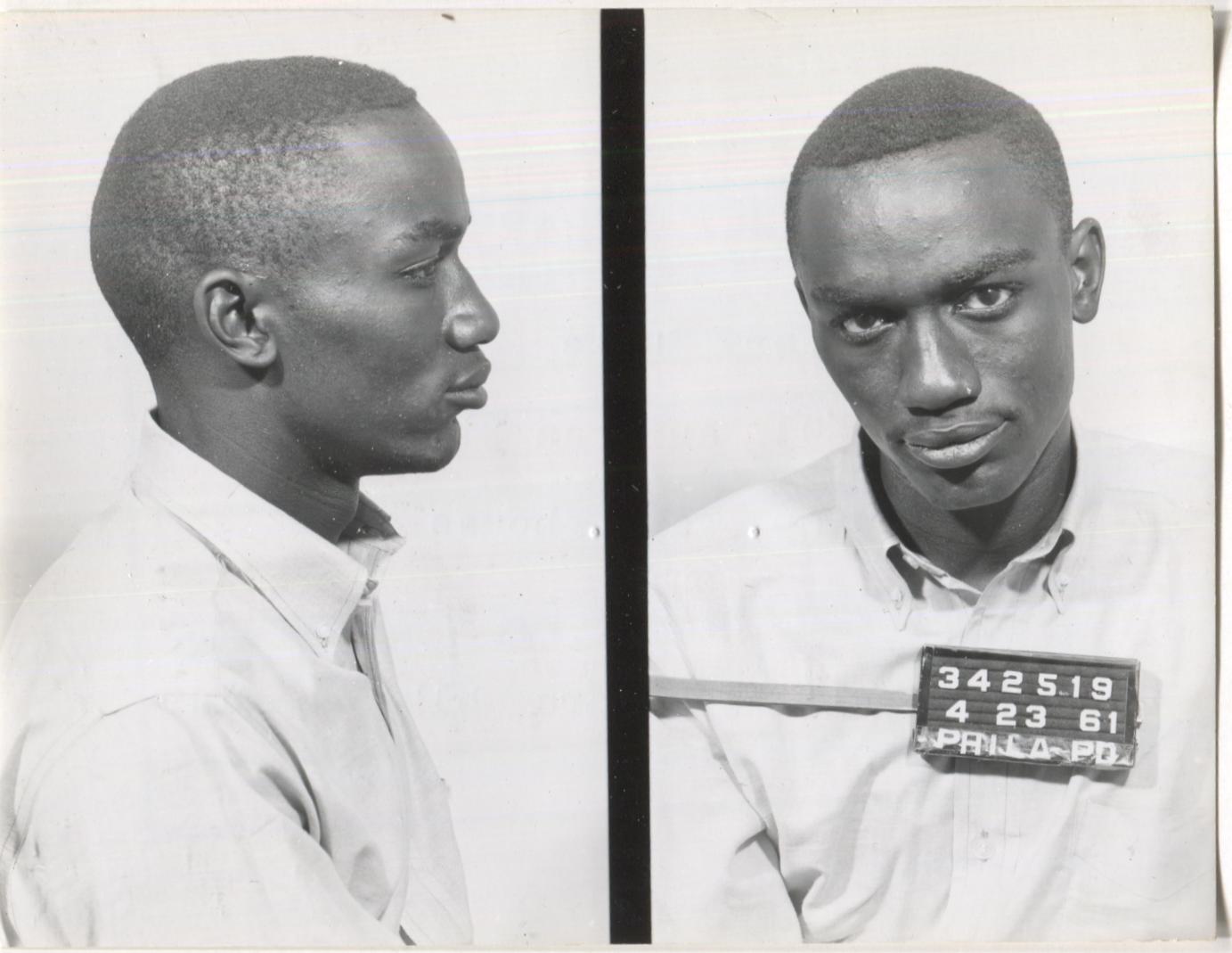 Henry Burke Mugshot - Arrested on 4/23/1961 for Being a Proprietor of a Gambling House