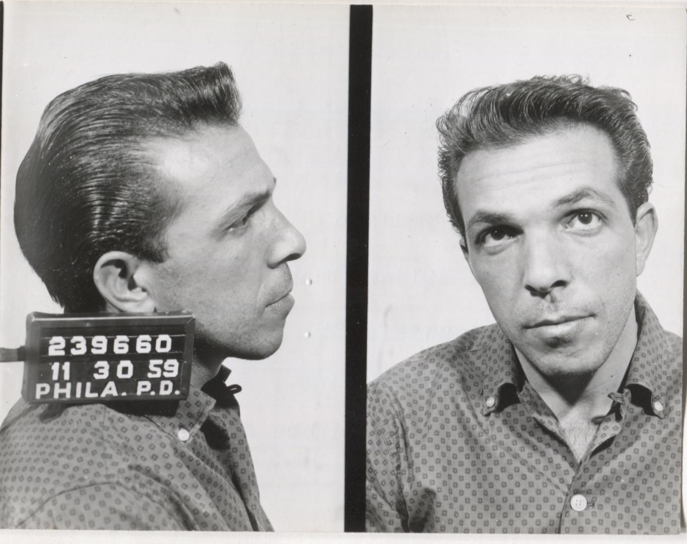Philip Tomasso Mugshot - Arrested on 11/30/1959