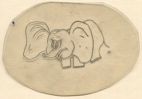 Dumbo Elephant Vintage Traditional Tattoo Acetate Stencil from Bert Grimm's Shop