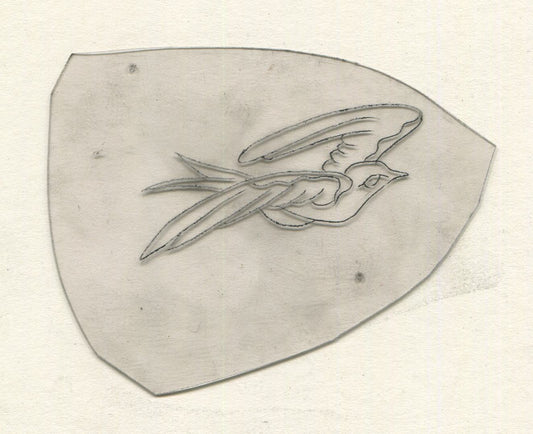 Swallow Vintage Traditional Tattoo Acetate Stencil from Bert Grimm's Shop