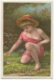 Niagara Corn Starch "Superior to All" Antique Lithographed Trade Card