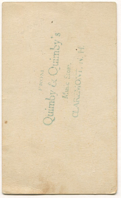 Emerson Piano Co., Boston & Chicago Antique Lithographed Trade Card