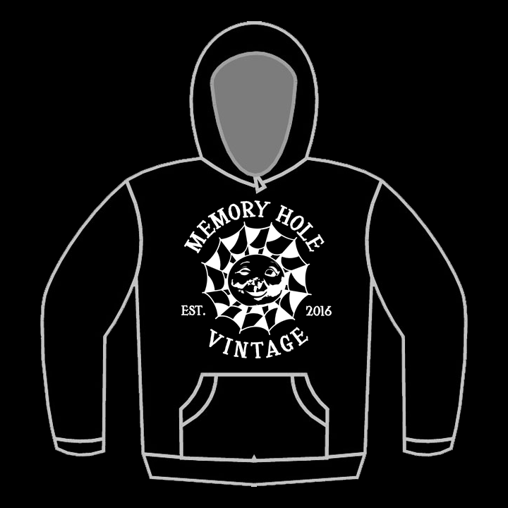 Memory Hole Screen-Printed Hoodie (Free Shipping)