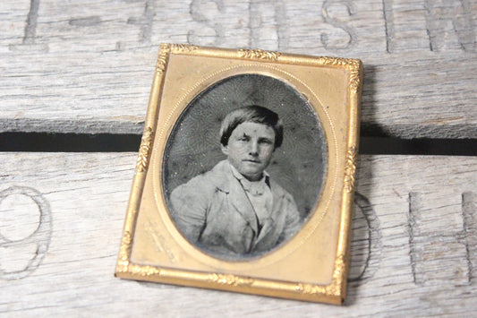 Ambrotype Photograph of a Young Man