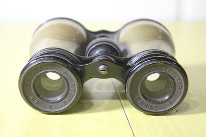Antique Lemaire Fabt Brass Opera Glasses / Binoculars, Made in Paris