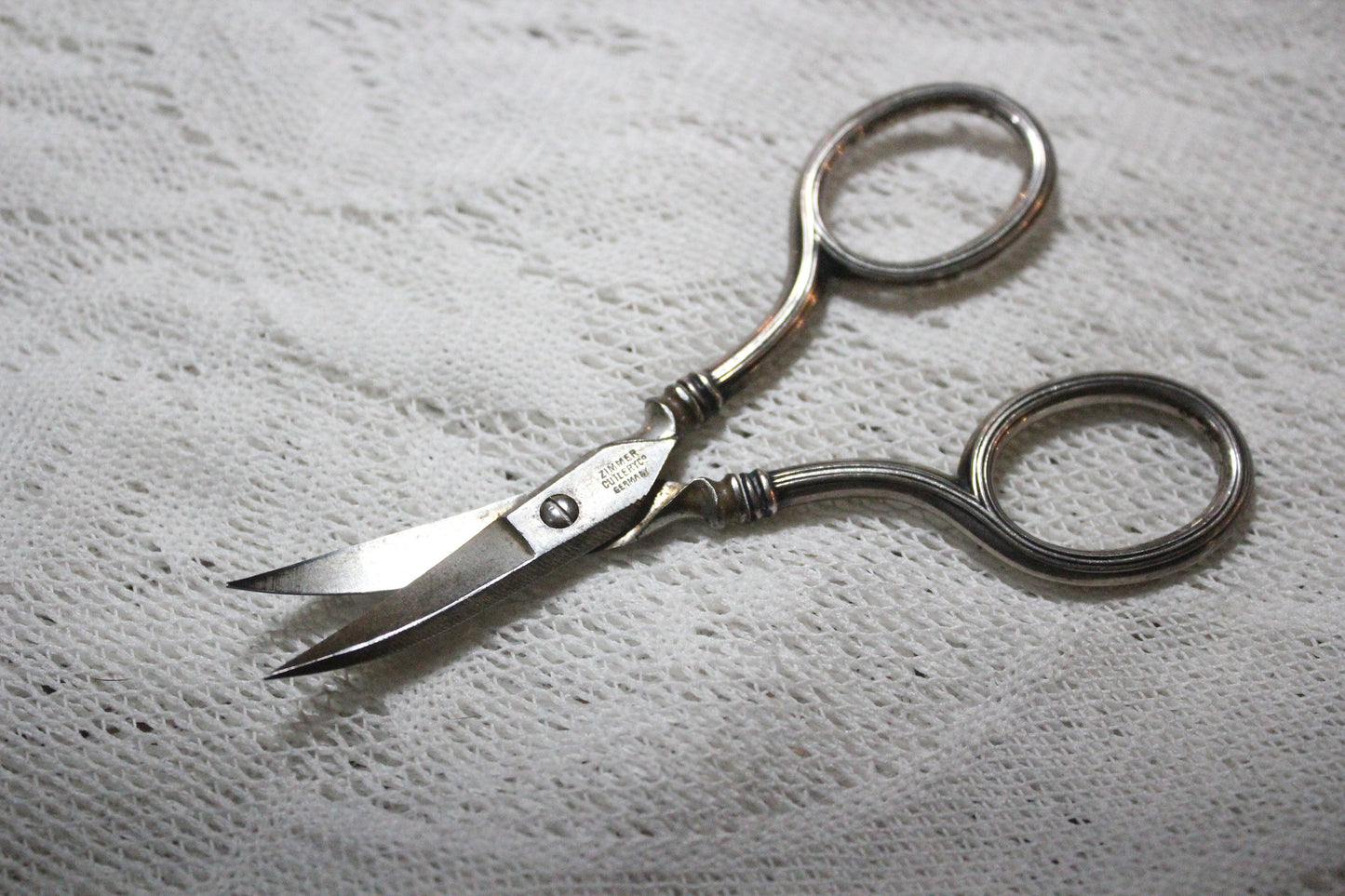 Appliqué Scissors with Sterling Silver Handles