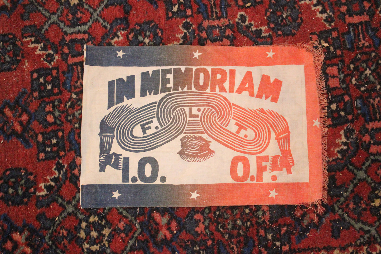 Independant Order of Odd Fellows IOOF "In Memoriam" Flag with FLT Links