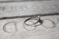 Sterling Silver J Monogram Ring, Size 6