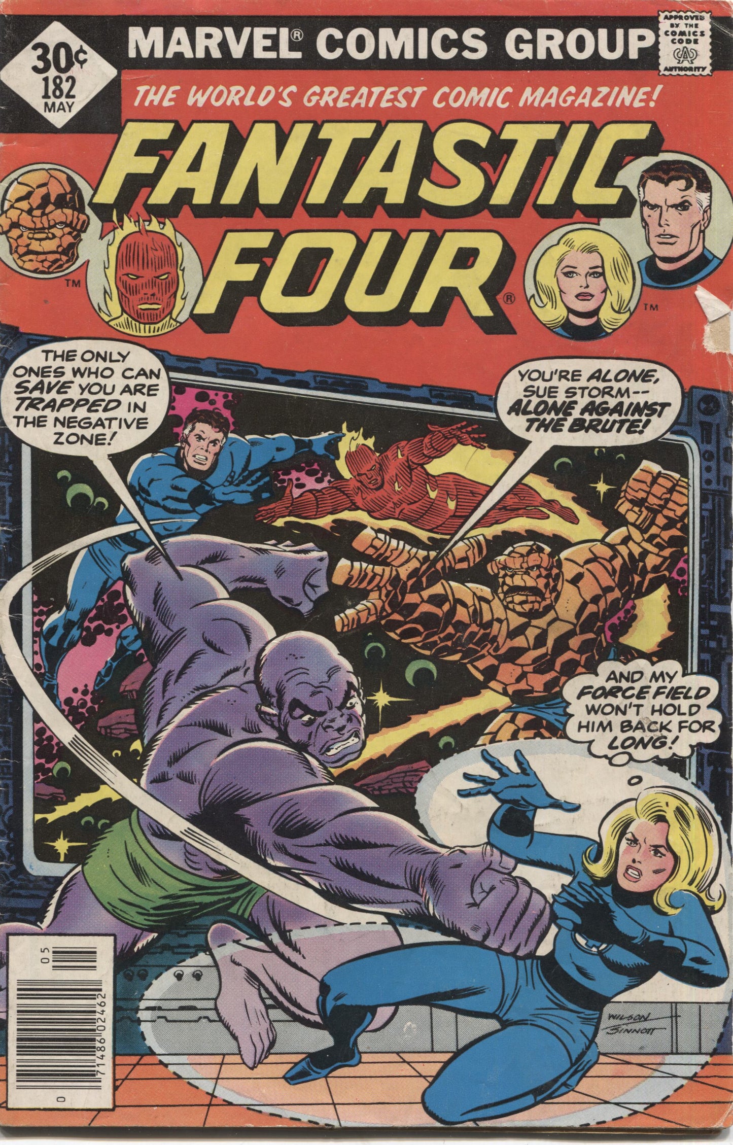 Fantastic Four No. 182, Marvel Comics, May 1977