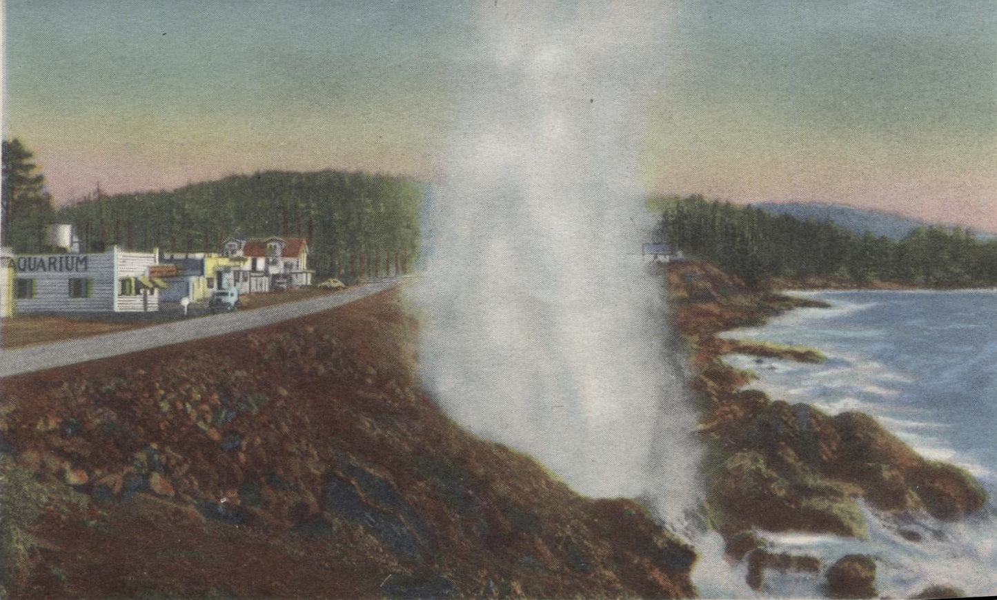 Oregon Coast Highway Vintage Souvenir Postcard Folder