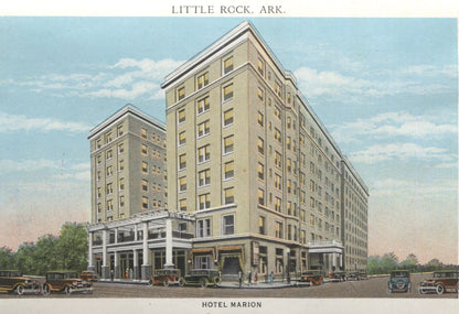 Little Rock, Arkansas Vintage Souvenir Postcard Folder