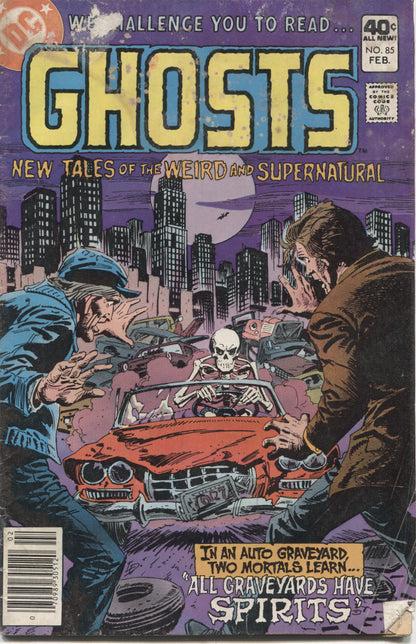 Ghosts No. 85, "All Graveyards Have Spirits," DC Comics, February 1980
