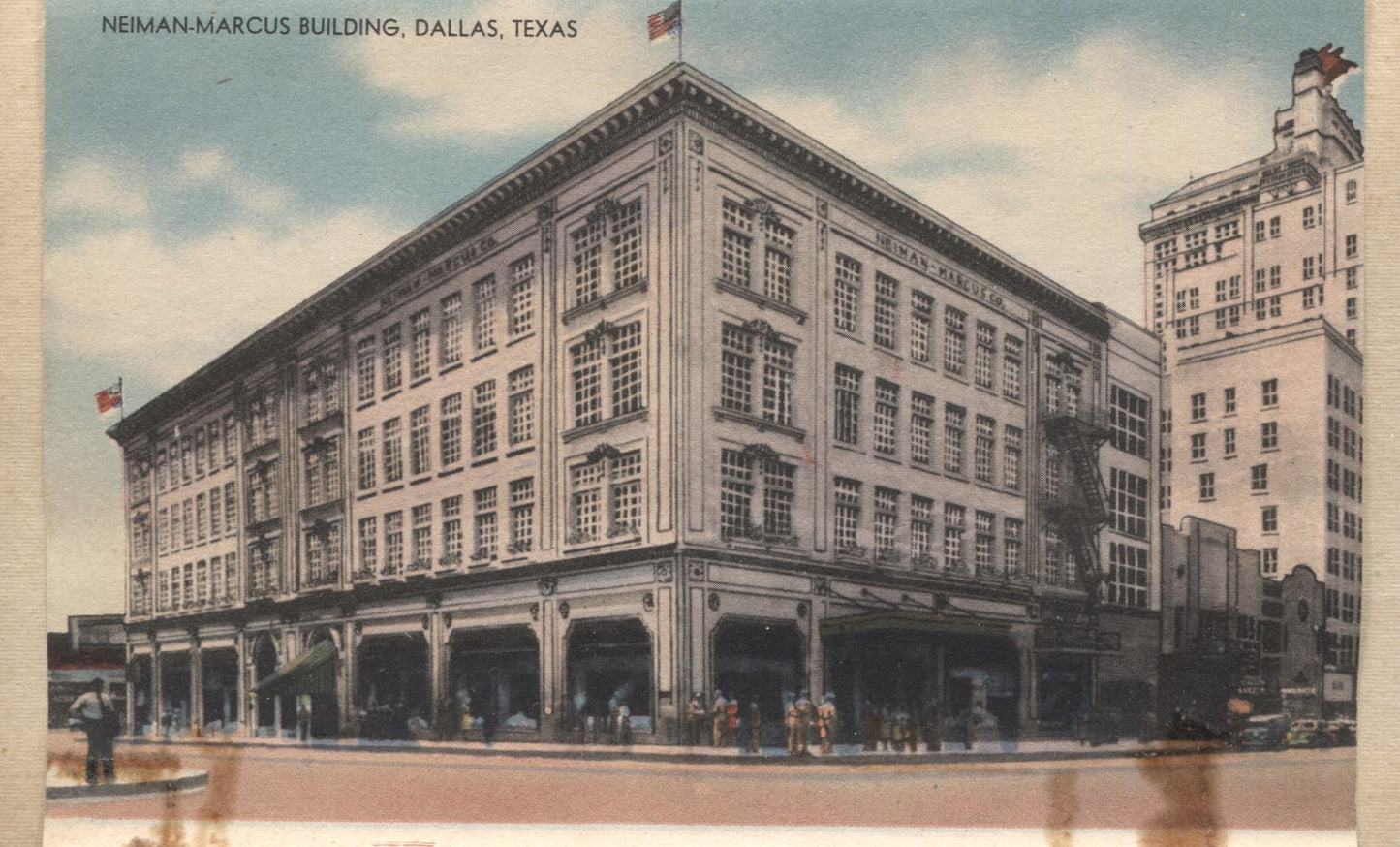 Dallas, Texas Vintage Souvenir Postcard Folder