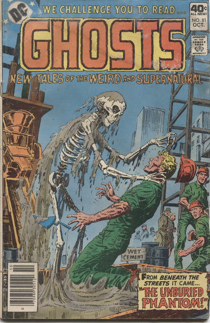 Ghosts No. 81, "The Unburied Phantom," DC Comics, October 1979