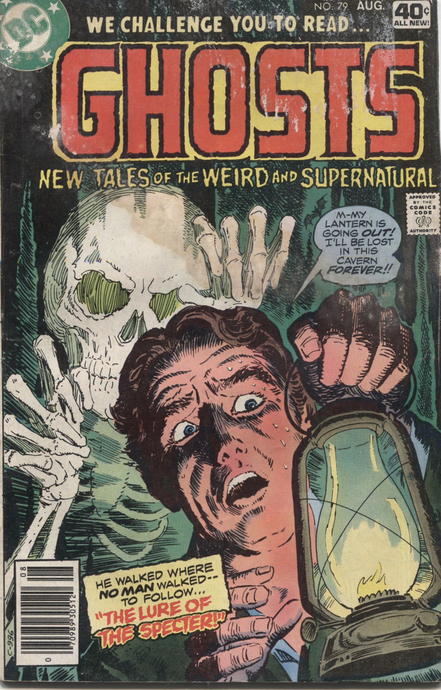 Ghosts No. 79, "The Lure of the Specter," DC Comics, August 1979