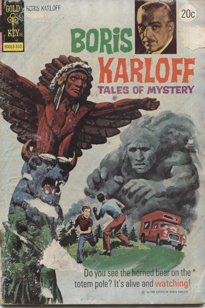 Boris Karloff Tales of Mystery No. 50, Gold Key Comics, October 1973