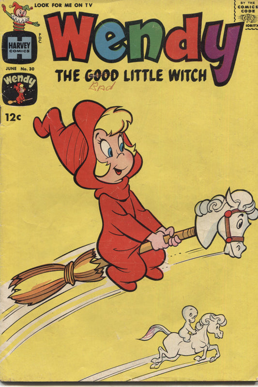Wendy the Good Little Witch No. 30, Harvey Comics, June 1965