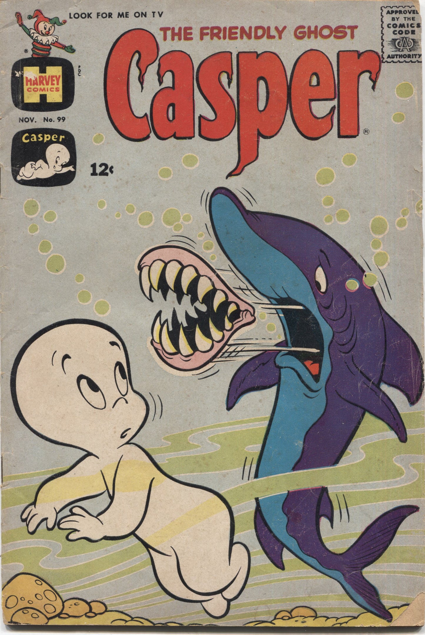 Casper the Friendly Ghost No. 99, Harvey Comics, November 1966