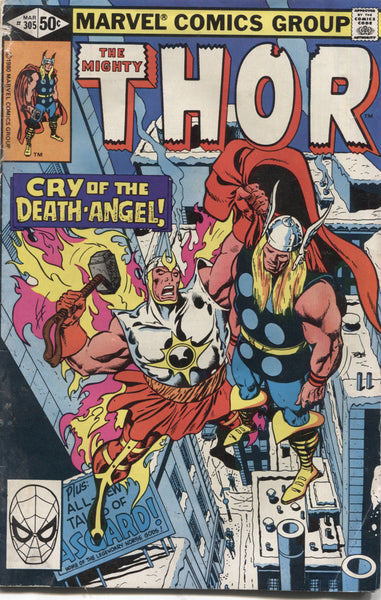 The Mighty Thor No. 305, "Cry of the Death-Angel," Marvel Comics, March 1981