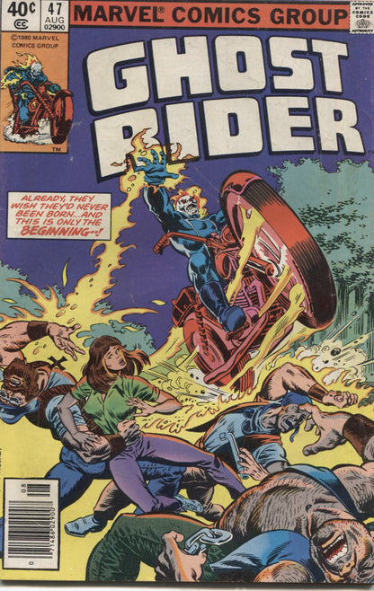Ghost Rider No. 47, Marvel Comics, August 1980