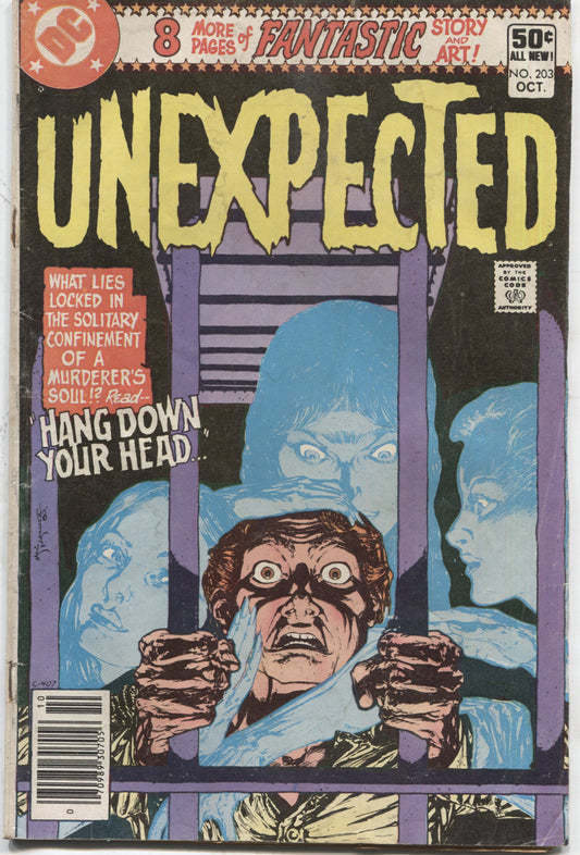 Unexpected No. 203, "Hang Down Your Head," DC Comics, October 1980