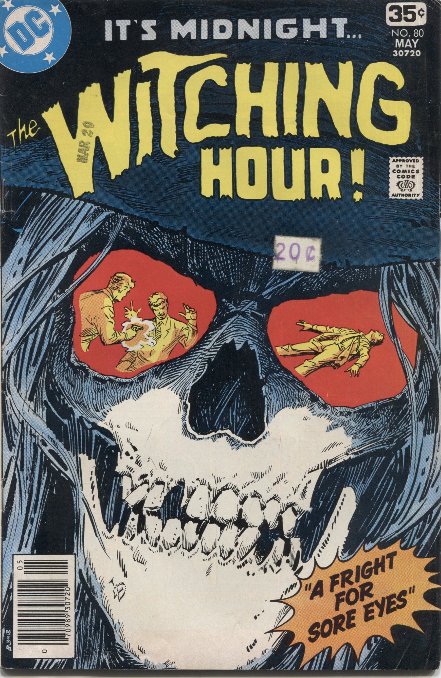 The Witching Hour No. 80, "A Fright For Sore Eyes," DC Comics, May 1978