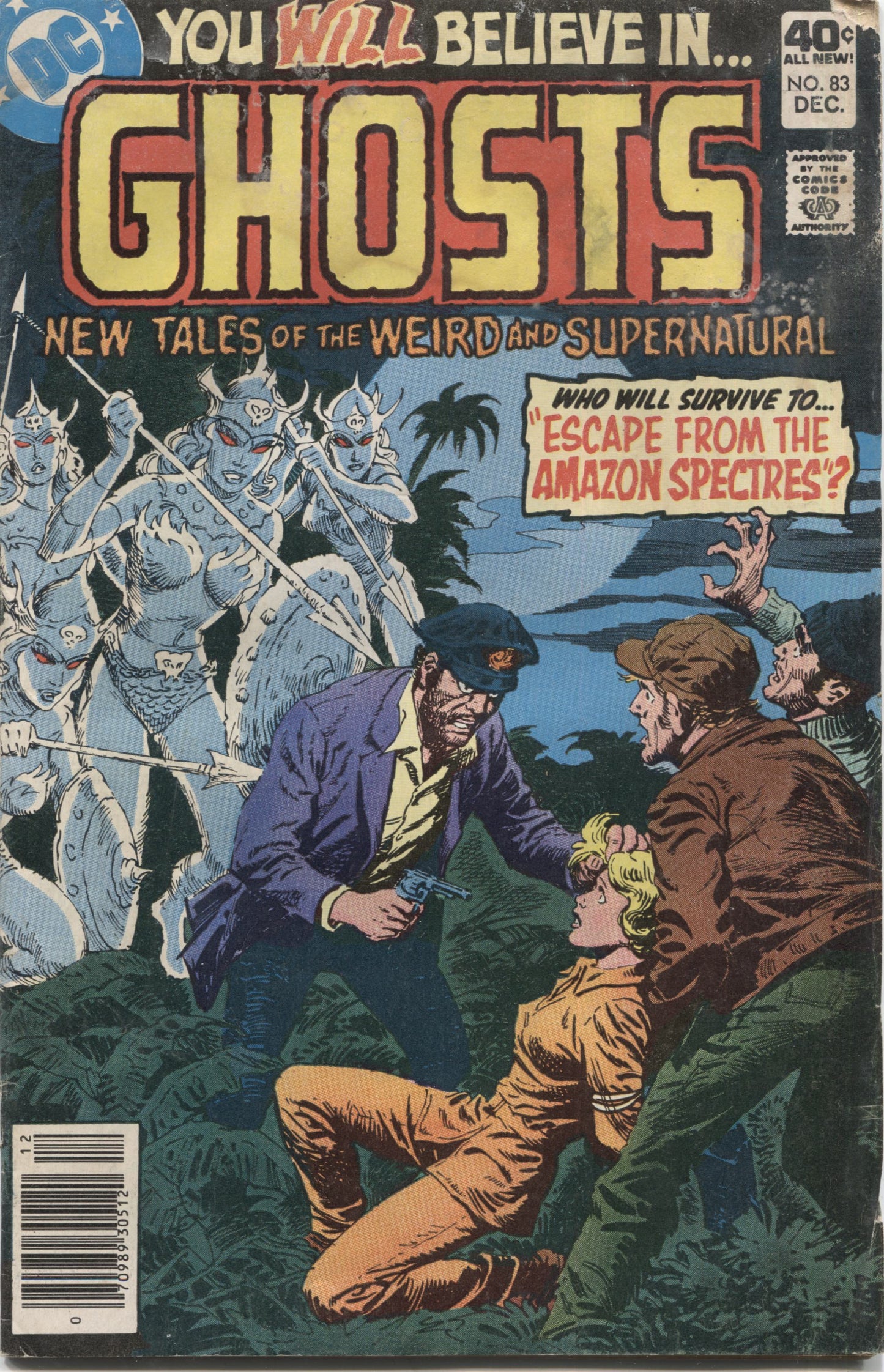 Ghosts No. 82, "Escape from the Amazon Spectres," DC Comics, December 1979