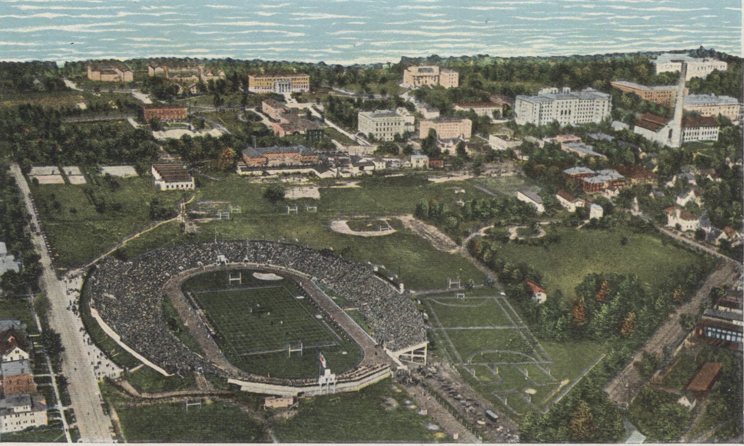 Madison, Wisconsin Vintage Souvenir Postcard Folder