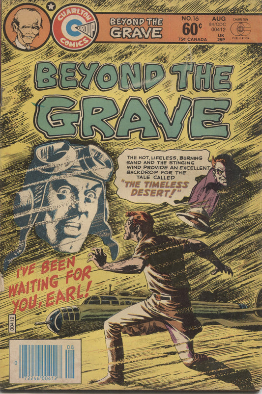 Beyond the Grave No. 16, "The Timeless Desert," Charlton Comics, August 1984