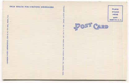 Gulfstream Park, Hollywood, Florida Vintage Postcard