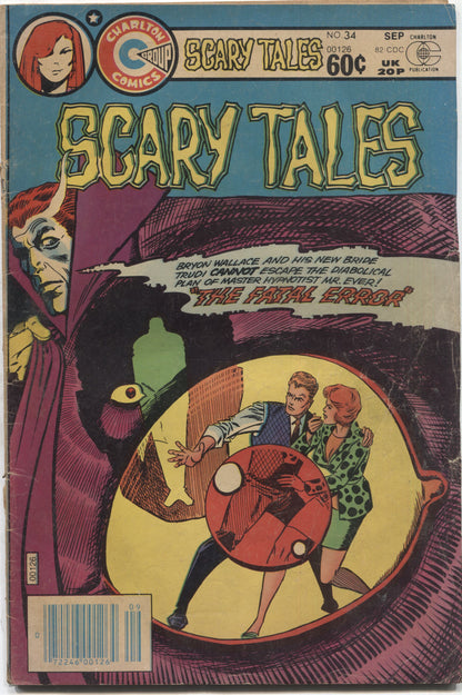 Scary Tales No. 34, "The Fatal Error," Charlton Comics, September 1982