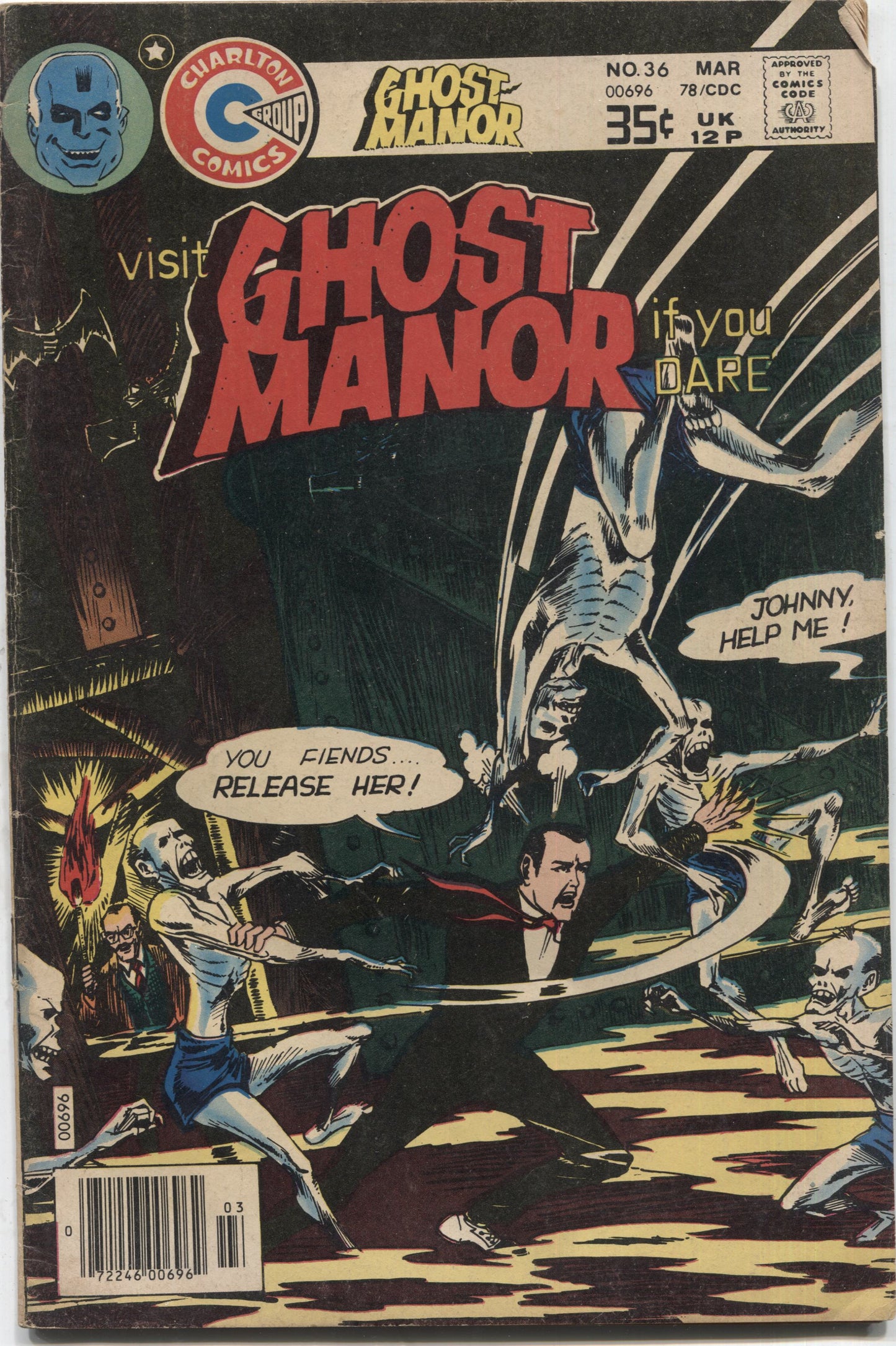 Ghost Manor No. 36, Charlton Comics, March 1978