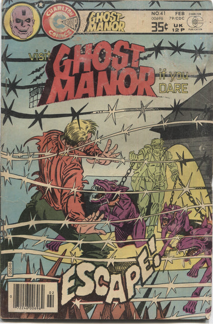 Ghost Manor No. 41, Charlton Comics, February 1979