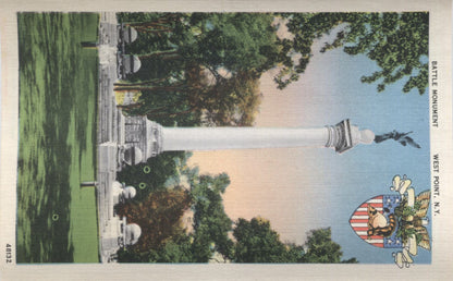 United States Military Academy West Point Vintage Souvenir Postcard Folder