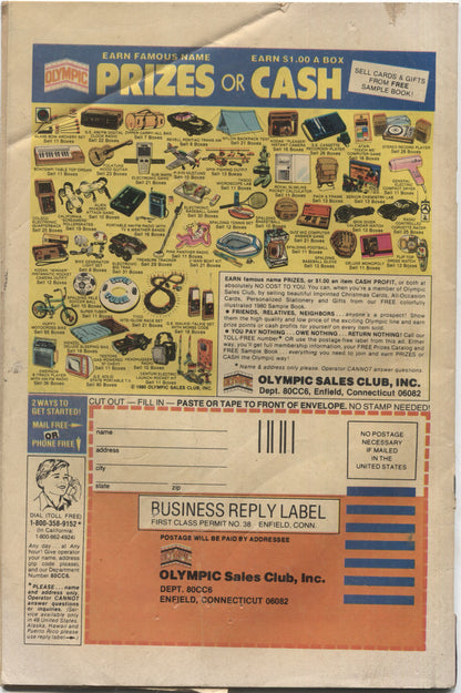 Ghost Manor No. 52, Charlton Comics, September 1980
