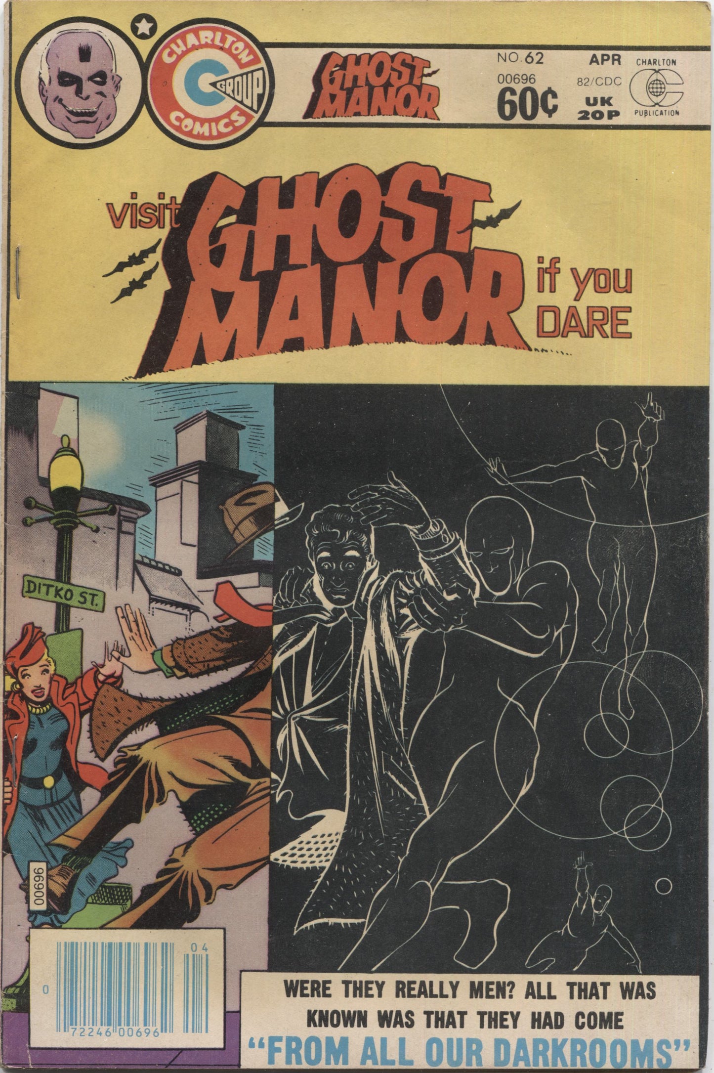 Ghost Manor No. 62, "From All Our Darkrooms," Charlton Comics, April 1982