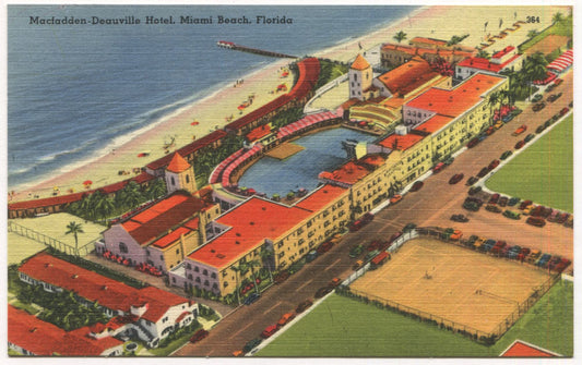 Macfadden-Deauville Hotel Miami Beach, Florida Vintage Postcard