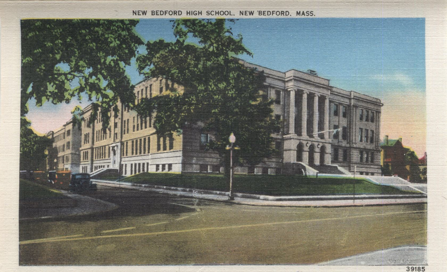 New Bedford, Massachusetts Vintage Souvenir Postcard Folder