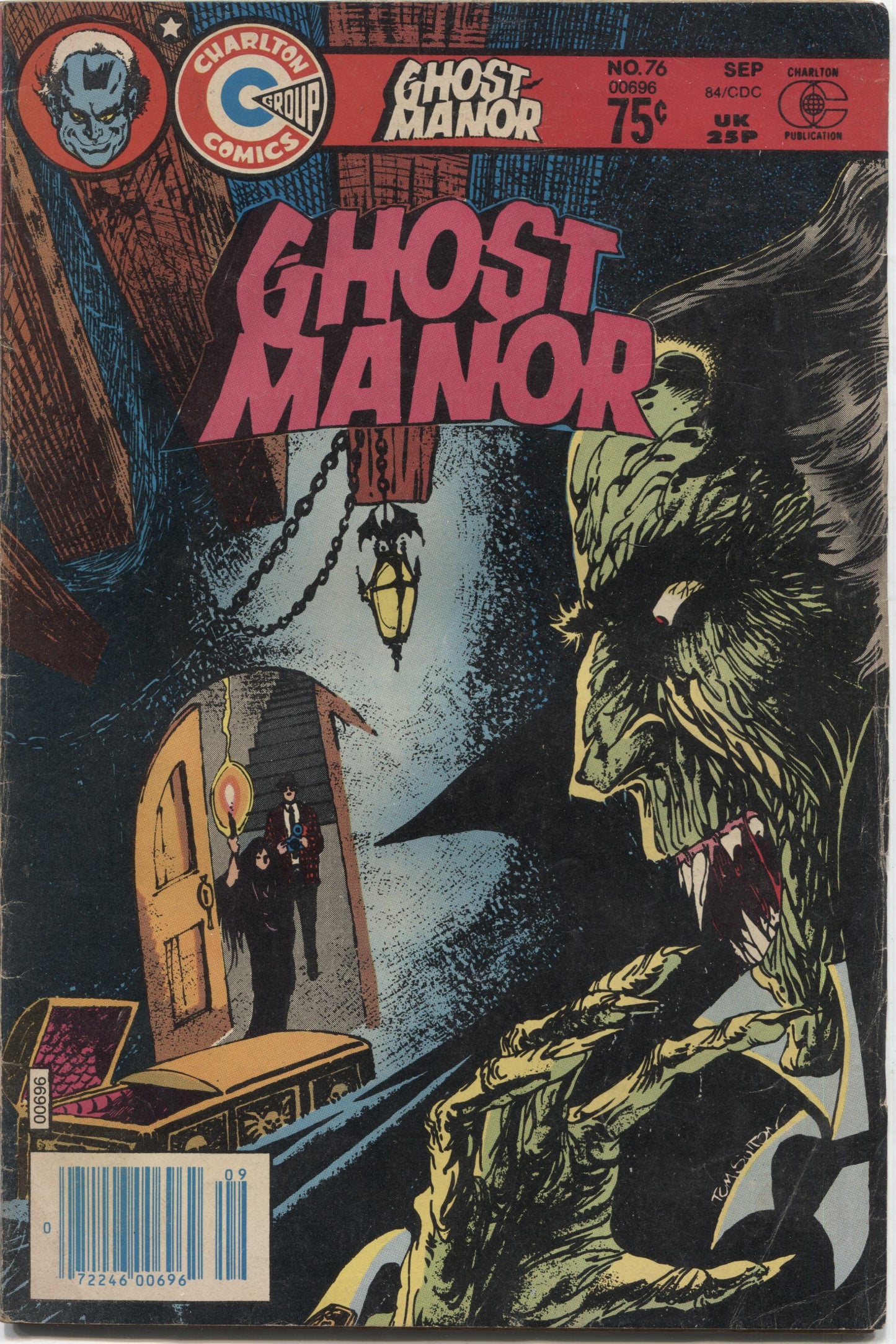 Ghost Manor No. 76, Charlton Comics, September 1984