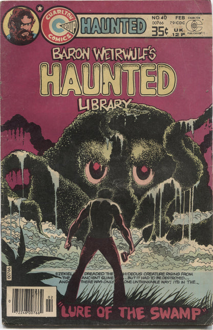 Haunted No. 40, "Lure of the Swamp," Charlton Comics, February 1979