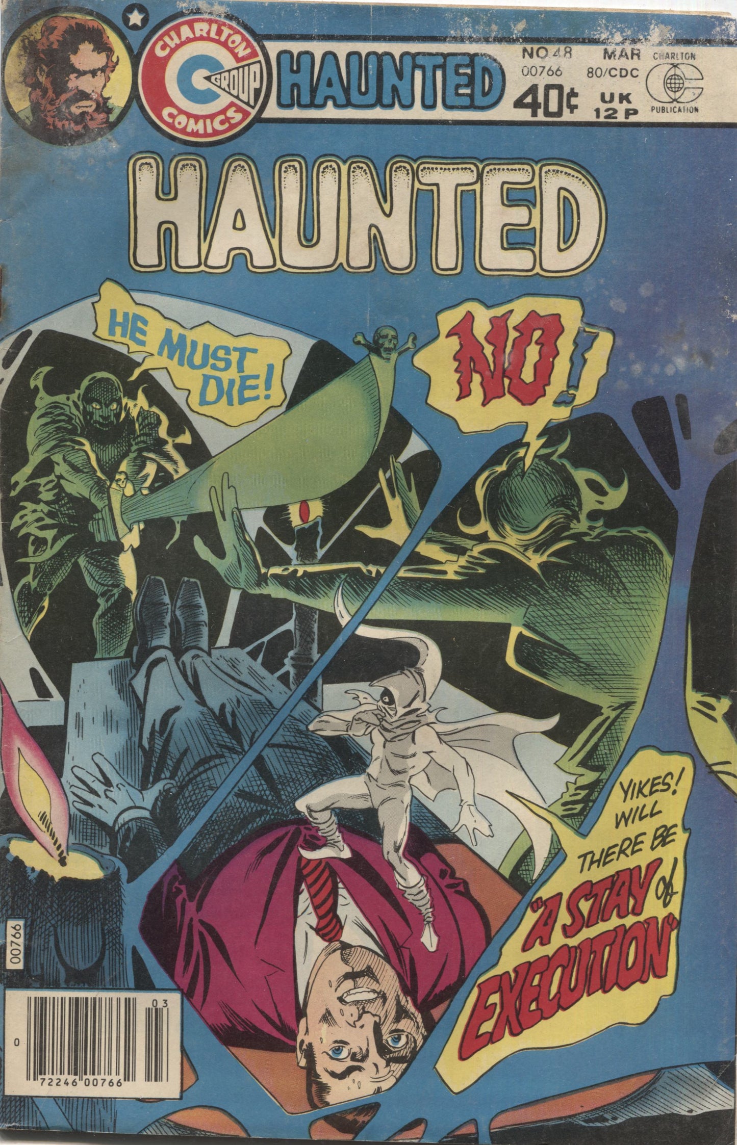 Haunted No. 48, "A Stay of Execution," Charlton Comics, March 1980