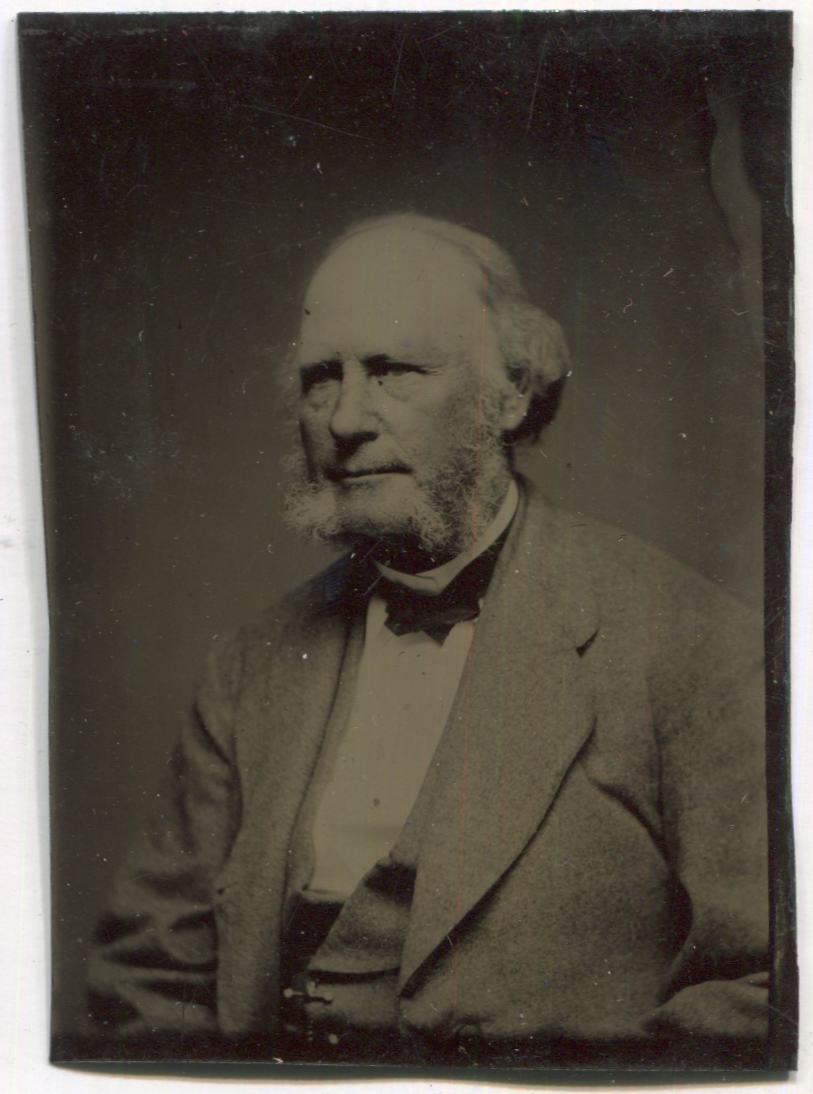 Tintype Photograph of an Older Gentleman with a Great Beard