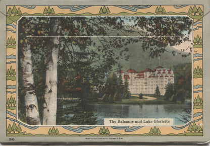 Dixville Notch, New Hampshire Vintage Souvenir Postcard Folder