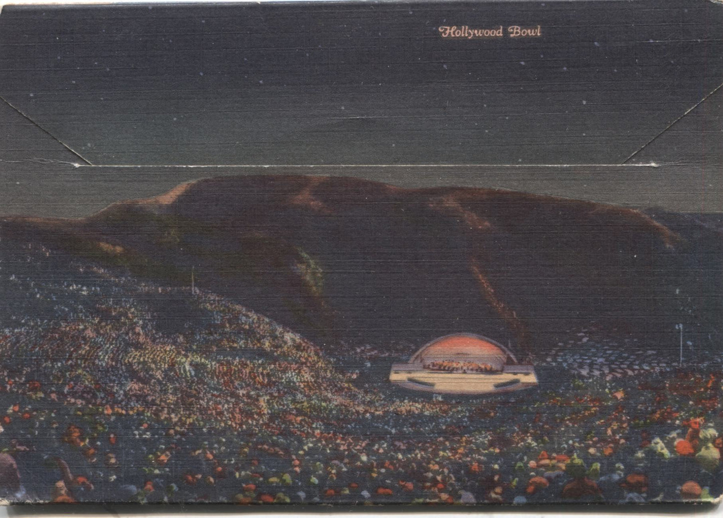 Hollywood, California Vintage Souvenir Postcard Folder