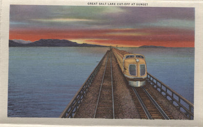 Utah Vintage Souvenir Postcard Folder